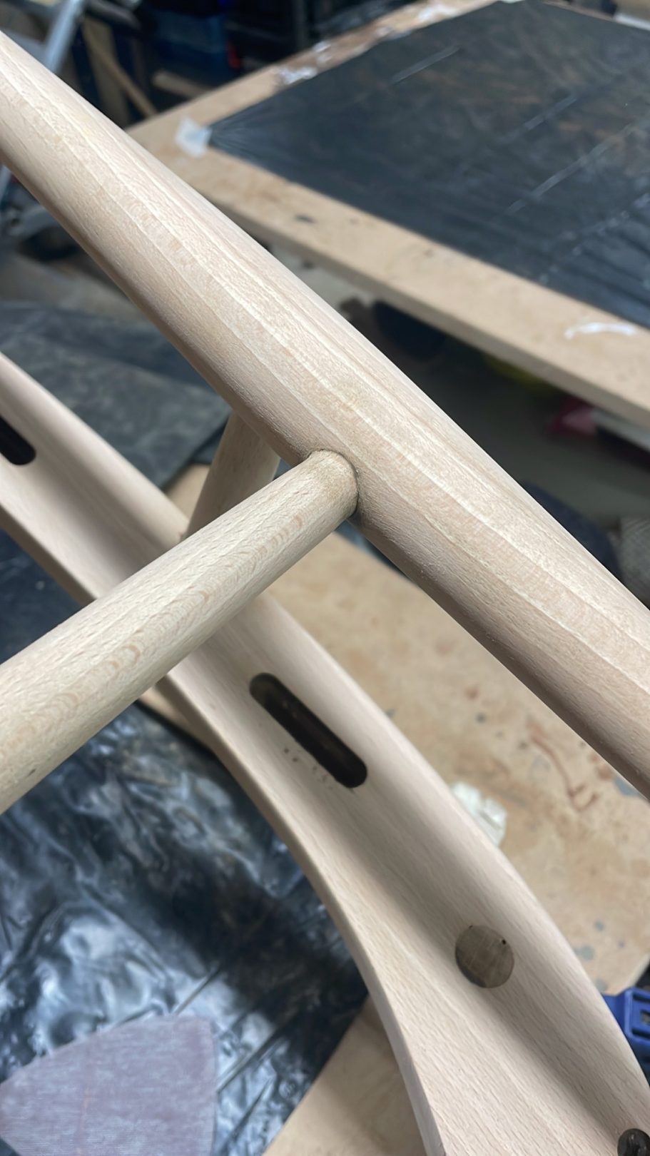 Close up of the grain